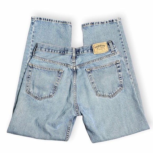 Levi Strauss Signature Regular Fit Blue Jeans - Picture 4 of 16